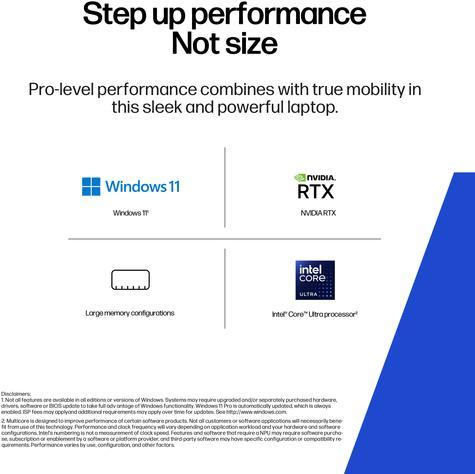 Image du produit HP ZBook 8 G1i Intel Core Ultra 7 265H 35,56cm 14Zoll 2,5k 64GB 1TB/SSD W11P 3J Gar (DE) (14", Intel Core Ultra 7 265, 64 Go, 1000 Go, DE)