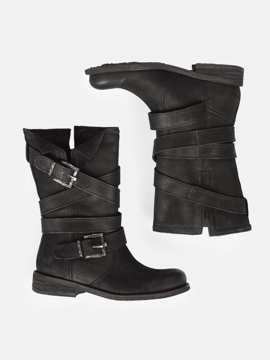 Immagine prodotto Felmini Stivali biker GREDO 8562 con due fibbie decorative. Una fusione di stile robusto e stile urbano. (36)