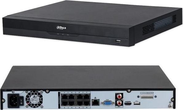 Actual product image Dahua NET VIDEO RECORDER 8CH 8POE/NVR4208-8P-EI (Network Video Recorder (NVR))
