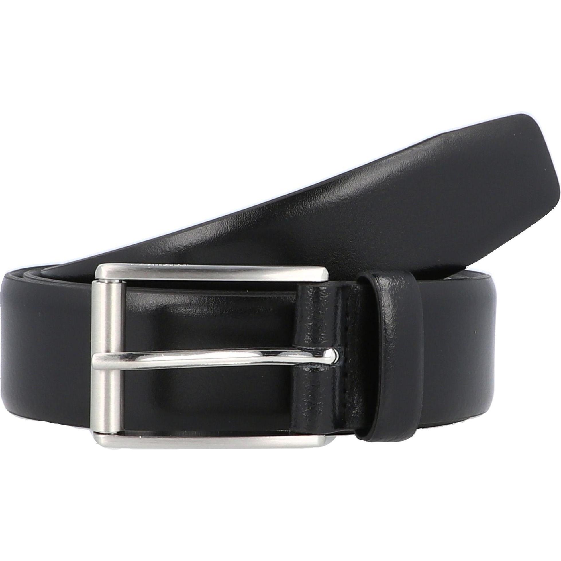 Strellson, Herren, Gürtel, Gürtel Leder, Schwarz, (115)