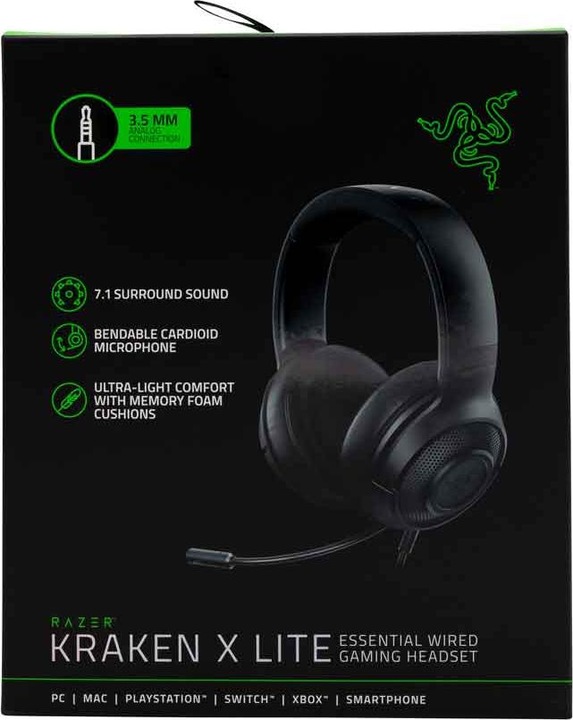 Produktbild Razer Kraken X Lite (Kabelgebunden)