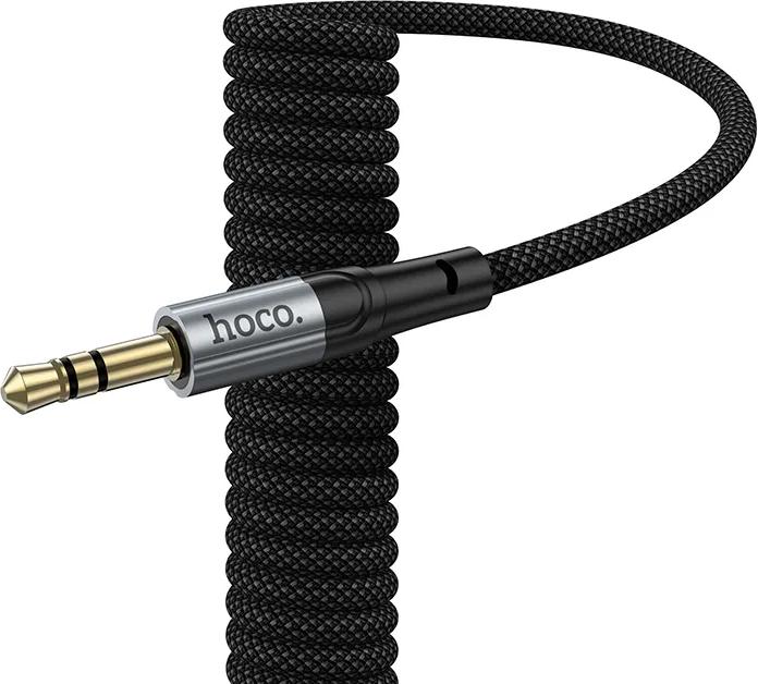 Produktbild Hoco Cable Cable AUX Jack 3,5 mm to Lightning 1,5 m UPA33A black (1.50 m, AUX Kabel)
