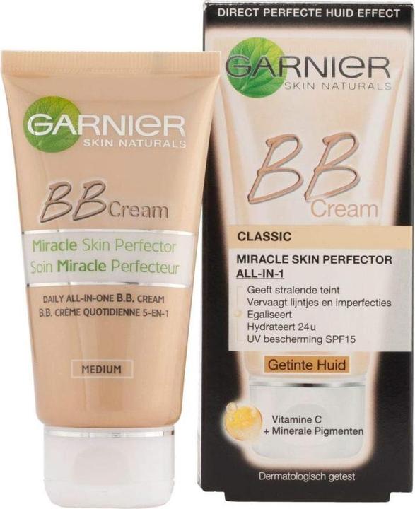 Produktbild Garnier BB Cream Classic Medium 50ml (MEDIUM, 50 ml)