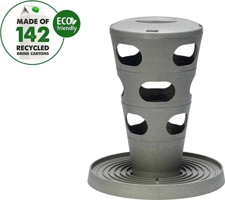 Produktbild Beeztees Futterstelle Hühner Futterturm, Grau