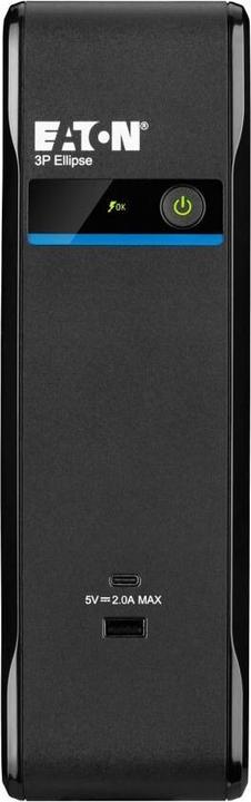 Produktbild Eaton 3P Ellipse 1700 USB FR Offline VFD-SY-313 gem. EN 62040 (1700 VA, 1040 W, Standby USV)