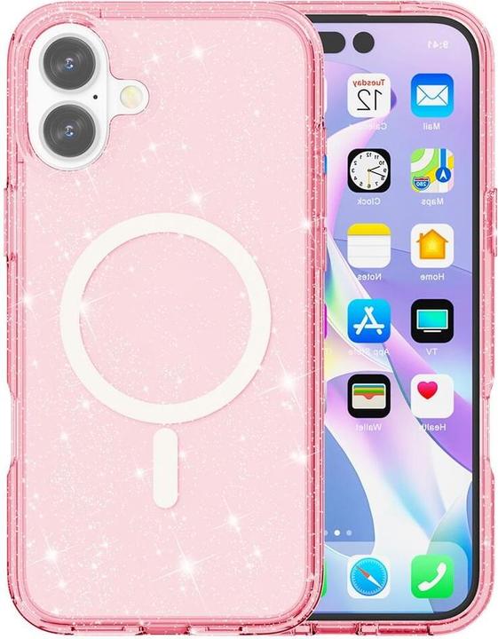 Actual product image Cover-Discount Glitzer Case mit MagSafe (Apple iPhone 17)