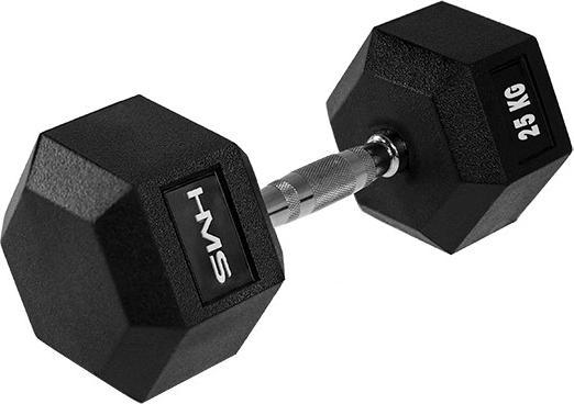 Immagine prodotto HMS Manubrio 25 kg HEX-PRO 25 (1 x 25 kg)