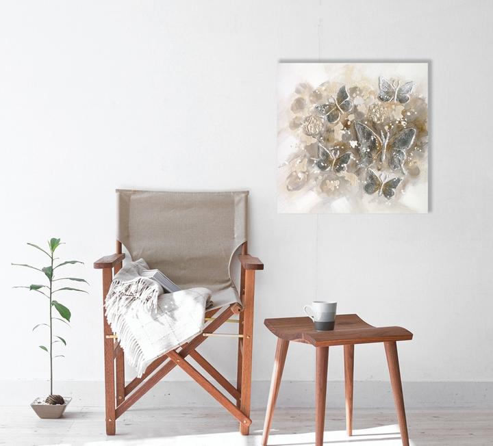 Image du produit Alldecor Image Papillons à droite (60 x 60 cm)