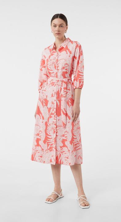 Immagine prodotto Comma Kleid Midikleid aus Viskose mit All-over-Print und 3/4-Ärmeln (48)