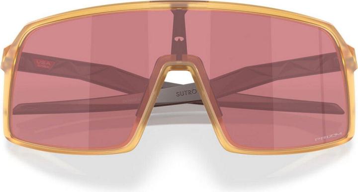 Actual product image Oakley Sutro Sonnenbrille Matte Trans Light Curry / Prizm Dark Golf (Matte Trans Light Curry, PRIZM DARK GOLF)