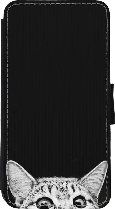 Immagine prodotto PhoneLook Portafoglio Gatto Nero che guarda in alto Nero (Apple iPhone XS Max)