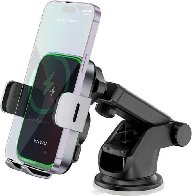 Produktbild Wiwu Auto holder - Universal Air Vent Car Phone Mount-Holder CH313 with Wireless Charging 15W