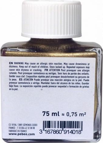 Actual product image Pebeo Deco Gilding Paint Empire Gold (75 ml)