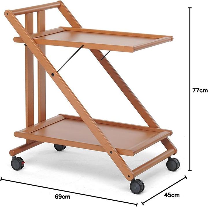 Produktbild Foppapedretti Walnuss Sprint Trolley