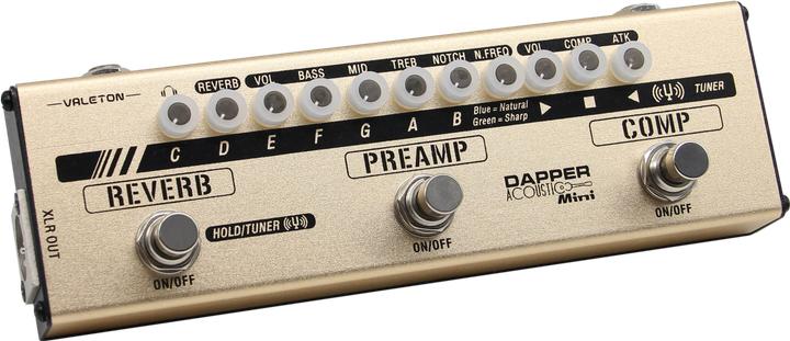 Image du produit Valeton Dapper Acoustic Mini (Compresseur, Reverb (réverb))