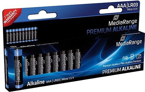 Produktbild MediaRange Premium Alkaline (10 Stk., AAA, 724 mAh)