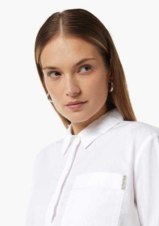Image du produit Comma Bluse Popeline-Hemdbluse mit Schmuck-Detail (32)