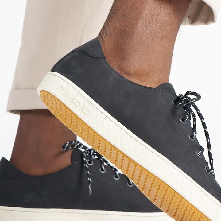 Actual product image Tribord Segelschuhe Herren niedrig Synthetik 500 schwarz (41)