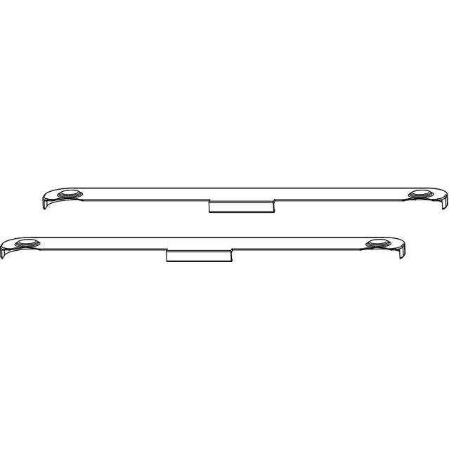 Maco, Türbeschlag + Scharnier, SKB-Z Abdeckung Abdeckkappen für Scherenarm Fensterbeschlag weiss 2 Stück