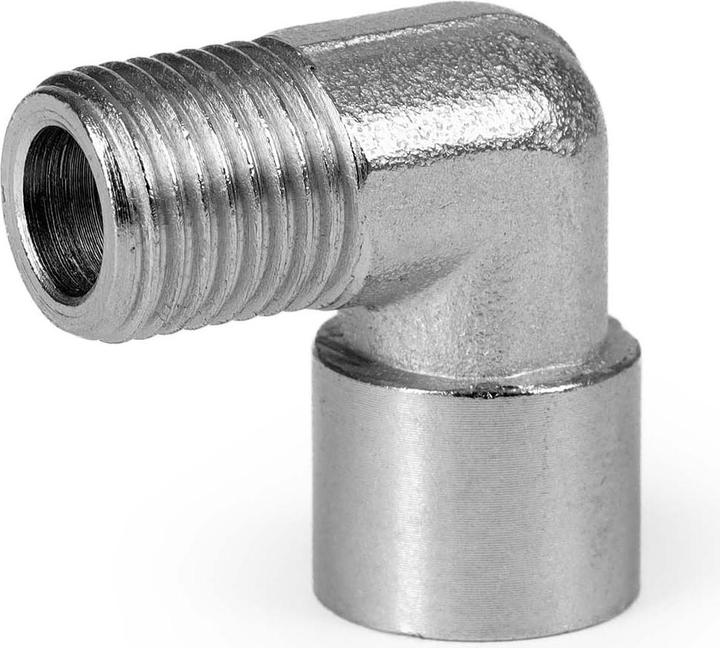 Image du produit Wiltec Adaptateur 90° sorties mâle/femelle 12,91mm (1/4") pour compresseur AS189 / AS196 / AF186