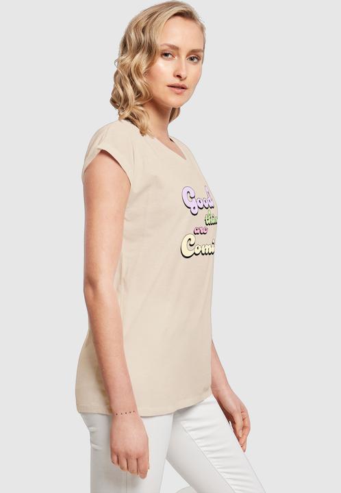 Produktbild Merchcode Ladies Good Things Extended Shoulder Tee - 112623 (L)
