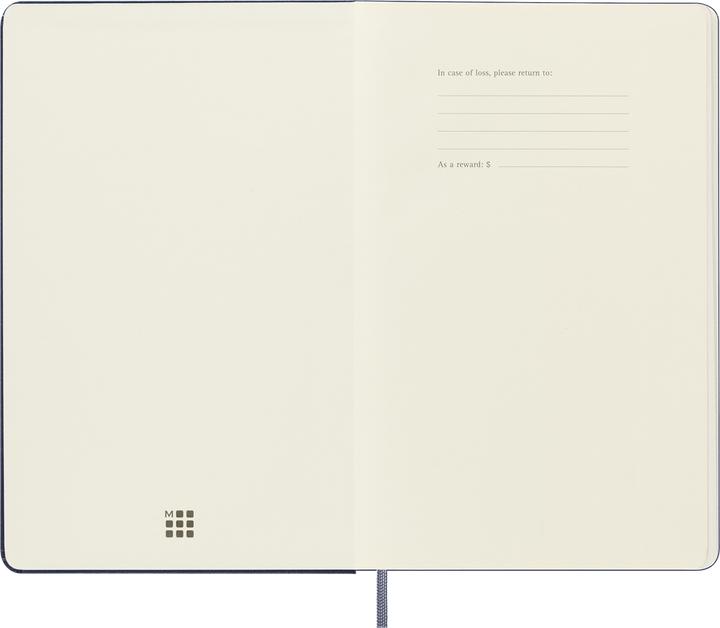 Immagine prodotto Moleskine Smart NB rivestito LG HC Sapphire (Grande 13x21, Righe, Copertina rigida)