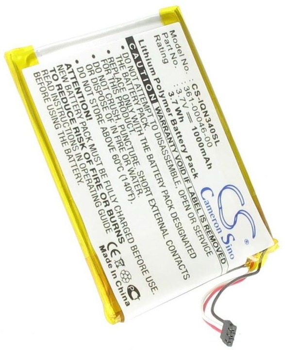 Image du produit NoName Batterie pour Garmin Nuvi 3400 etc.