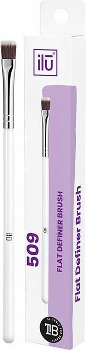 Ilu T4B 509 Flacher Pinsel Linien Contouring cremiges und flüssiges Make Up Schminkpinsel (Foundation)