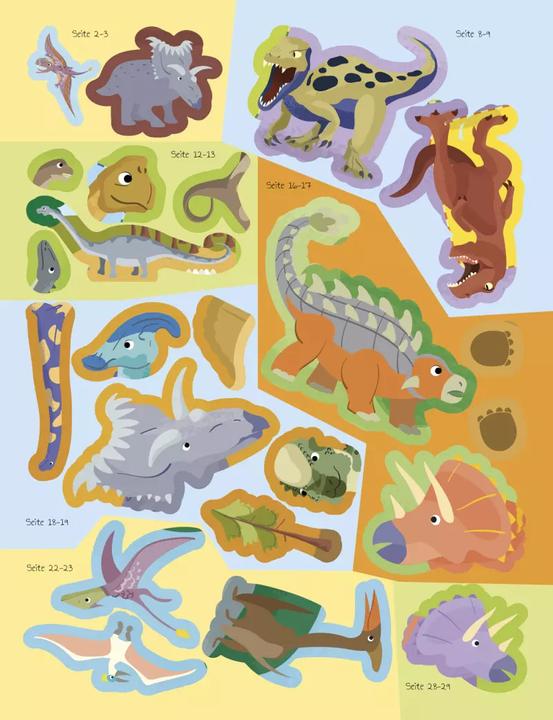 Image du produit Panini Dinosaurier Glow-in-the-Dark-Sticker - Entdecke die Dinosau (Allemand, Panini, Claudia Weber, 2023)