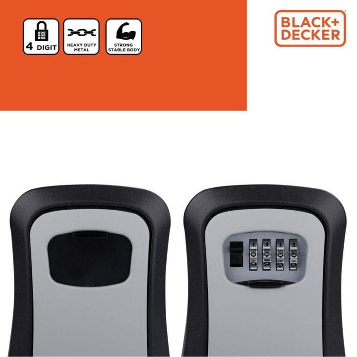 Actual product image Black & Decker Key safe