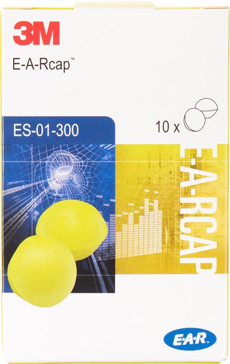 Image du produit 3M Tampons auriculaires ESO1300, 23dB, jaune (Bouchons d'oreille de rechange)