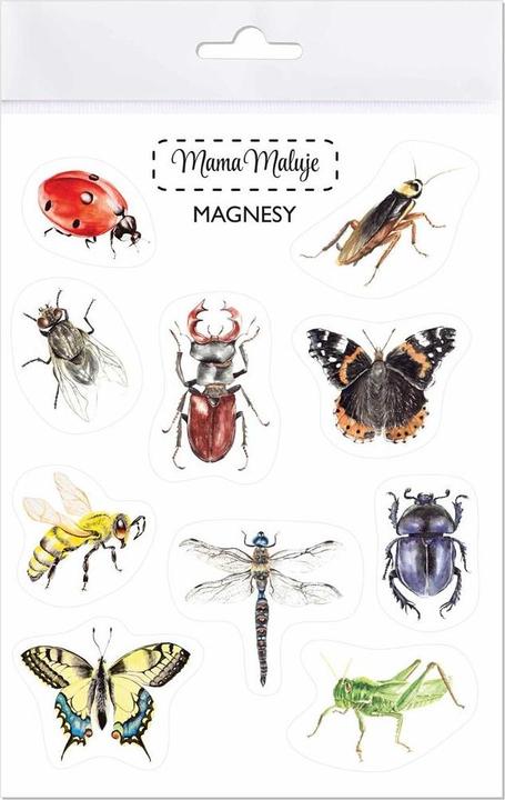 Image du produit Mama Maluje Aimants insectes