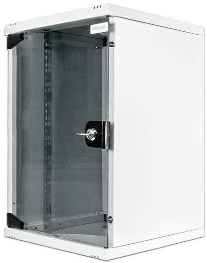 Produktbild Wirewin Wandschrank WCAB 10 312X300X6U 10 / 6HE / Schwarz (5.71 HE, 10 Zoll Rack)