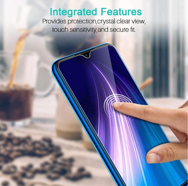 Produktbild Screenguard Xiaomi Redmi Note 8 Panzerglas Schutzfolie Case Friendly Design (1 Stück, Xiaomi Redmi Note 8)