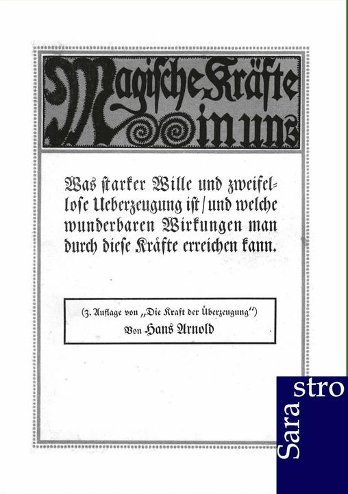 Immagine prodotto Forze magiche dentro di noi (Tedesco, 2012)