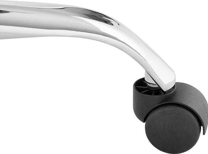Immagine prodotto Fromm & Starck Sedia da laboratorio - 120 kg - Nero cromato- Altezza regolabile tra 450 e 585 mm