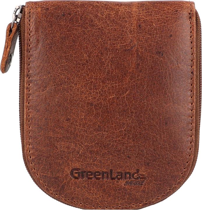 Immagine prodotto Greenland Nature Portamonete Montana RFID in pelle 9 cm