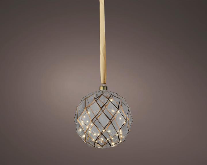 Actual product image Lumineo LED ball clear/warm white 20cm