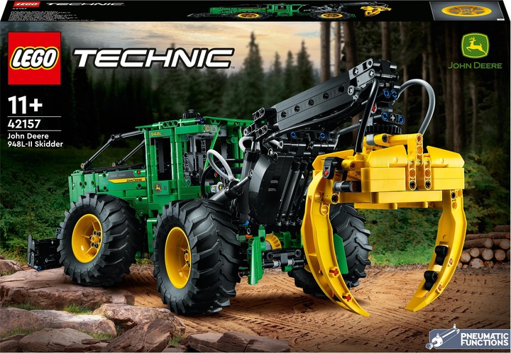 Actual product image LEGO John Deere 948L-II Skidder (42157, LEGO Technic)