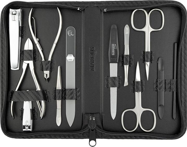 Produktbild MarQus 12-teiliges Maniküre-Set im Kunstleder-Etui