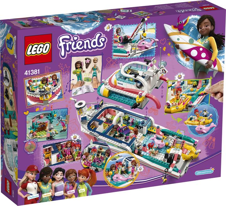Actual product image LEGO Rescue Mission Boat (41381, LEGO Friends)