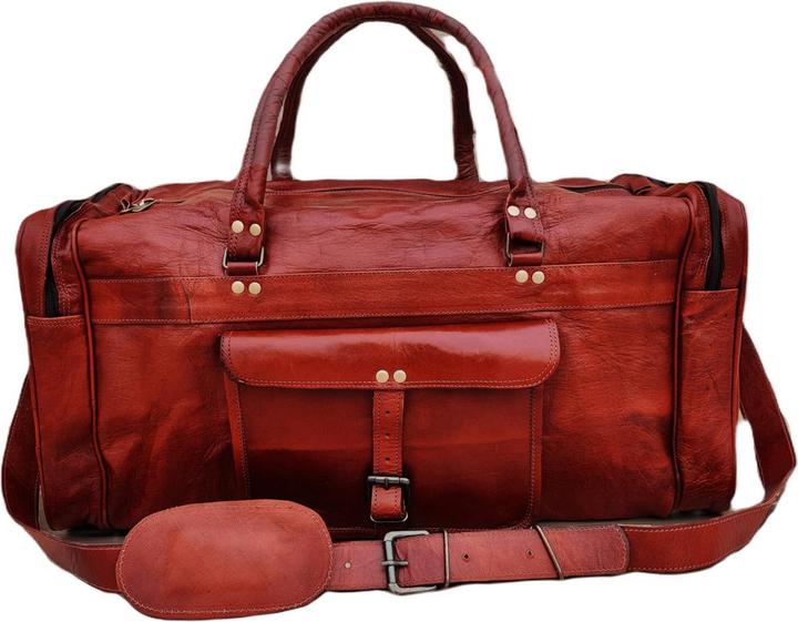 Only-Bags.Store Leder Seesack, handgefertigte Leder Weekender, Turnbeutel, Urlaub Seesack, Leder Reisetasche