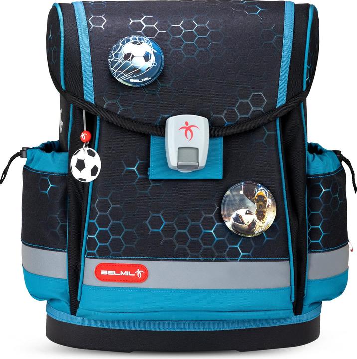 Produktbild Belmil CLASSY Plus Schulrucksack-Set Kick the Ball (19 l)