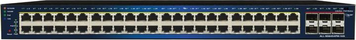 Produktbild Allnet Switch smart managed Layer2 54 Port • 48x 1 GbE • PoE Budget 800W • 48x PoE at • 6x SFP+ • 1 (54 Ports)