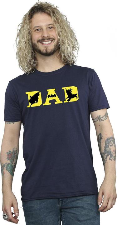 Produktbild Batman Dad With Bat Icons TShirt (4XL)