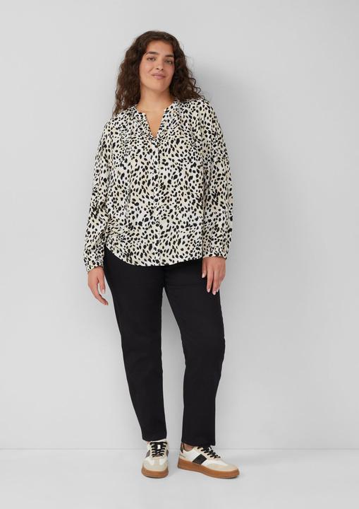 Immagine prodotto s.Oliver Bluse Tunikabluse aus Viskosemix mit All-over-Print (52)