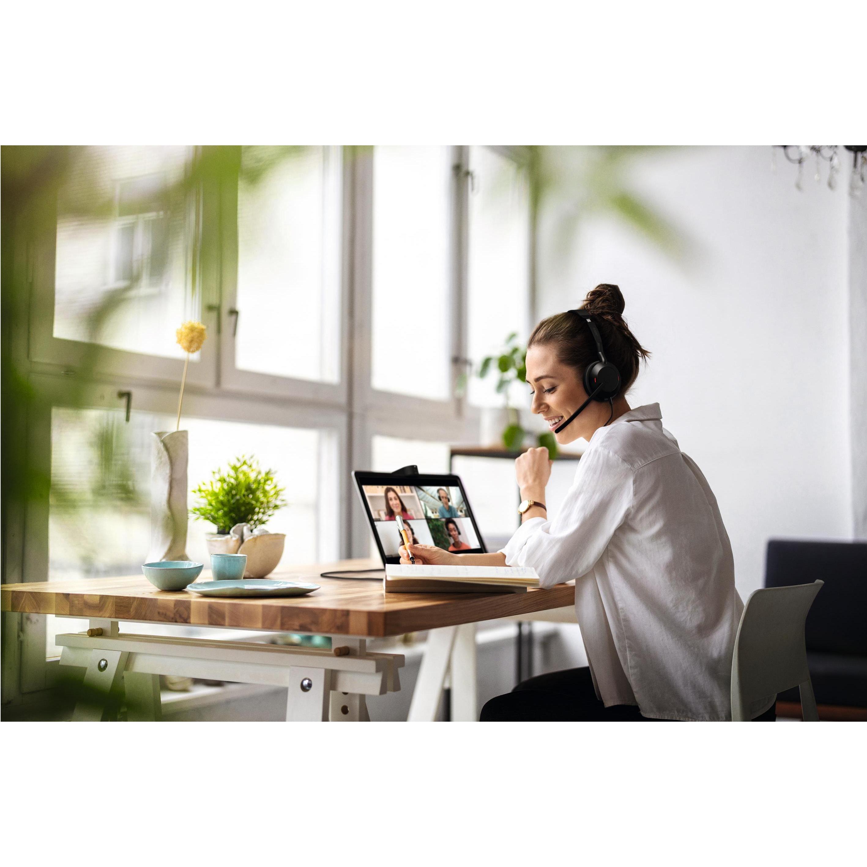 Thumbnail - Jabra Evolve2 50 USB-A MS Mono (Kabelgebunden, USB-A), Office Headset, Schwarz