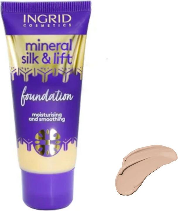 Image du produit Ingrid Cosmetics INGRID Mineral Silk &amp  Lift podkład nawilżająco-wygładzający 029 Light Porcelain 30ml (29)