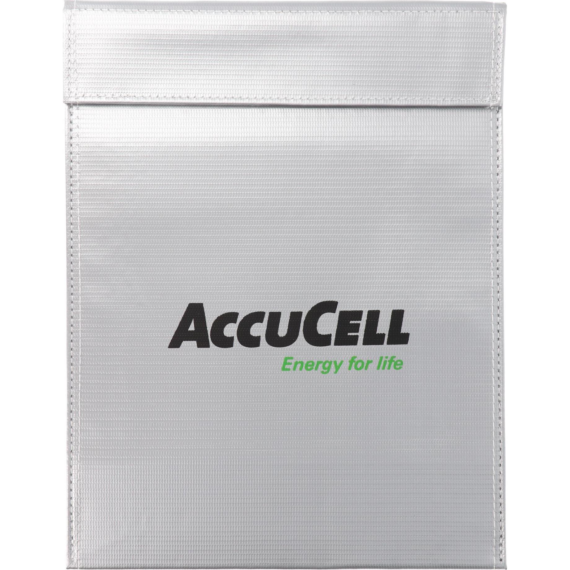 AccuCell Lipo Schutzbeutel, Batterie Zubehör, Silber