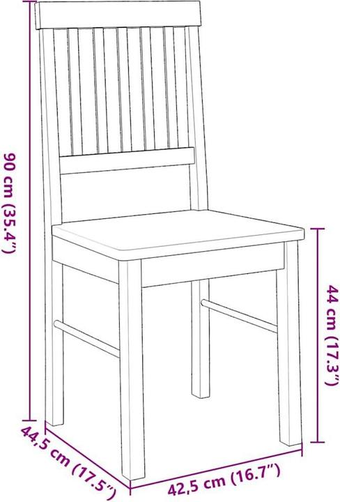 Image du produit vidaXL Esszimmerstuhl